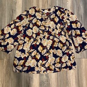 Floral boho top